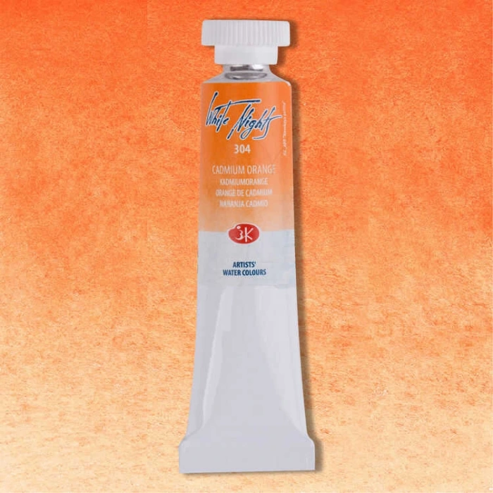 St. Petersburg White Nights Tüp Sulu Boya 10 ml. 304 Cadmium Orange