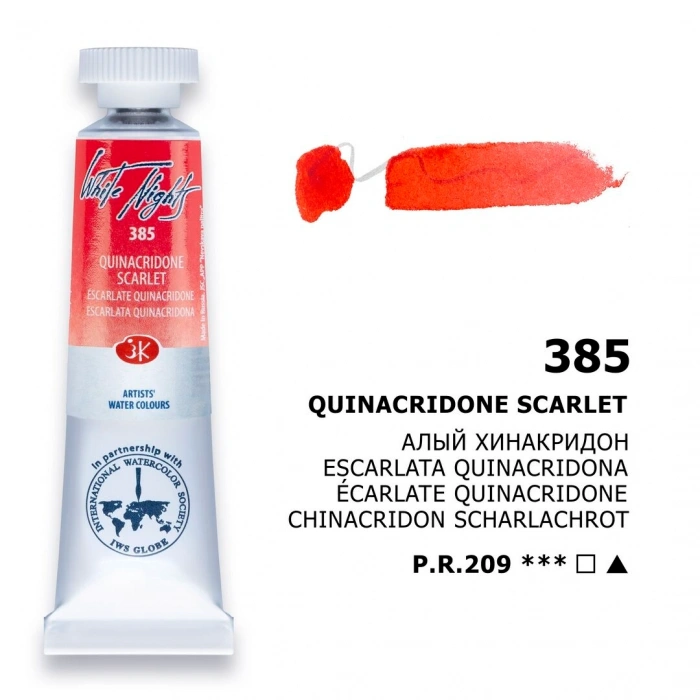 St. Petersburg White Nights Tüp Sulu Boya 10 ml. 385 Quinacridone Scarlet