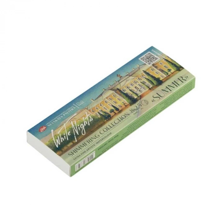 St. Petersburg White Nights Shimmering Collection Tablet Sulu Boya Seti 8 Renk Summer