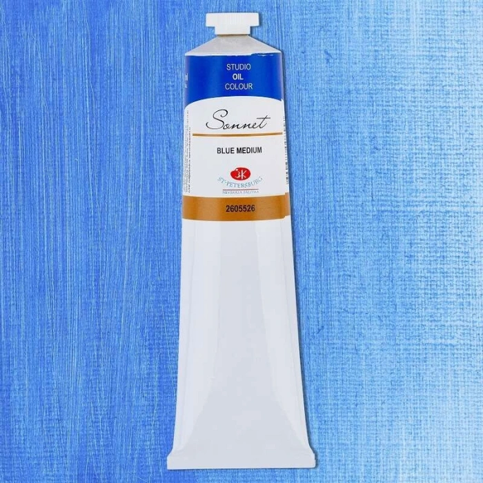 St. Petersburg Sonnet Yağlı Boya 120 ml. 526 Blue Medium