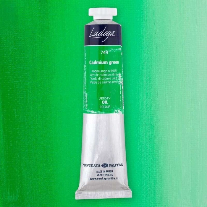 St. Petersburg Ladoga Yağlı Boya 46 ml. 749 Veridian Green (Hue)