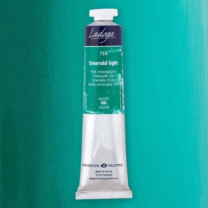 St. Petersburg Ladoga Yağlı Boya 46 ml. 714 Veridian Green
