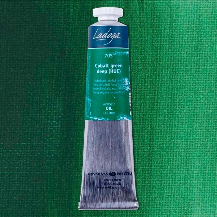 St. Petersburg Ladoga Yağlı Boya 46 ml. 705 Cobalt Green Deep (Hue)