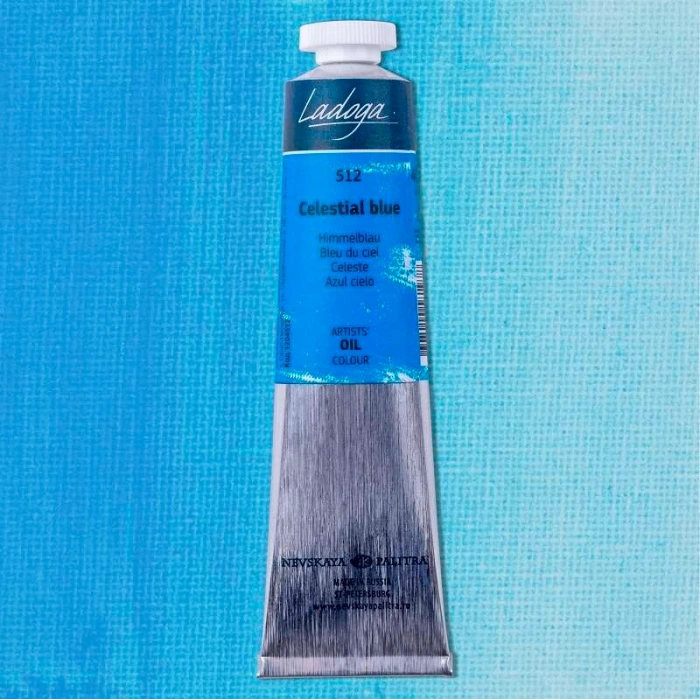 St. Petersburg Ladoga Yağlı Boya 46 ml. 512 Celestian Blue