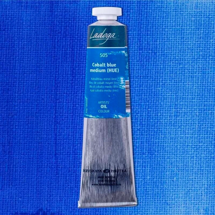 St. Petersburg Ladoga Yağlı Boya 46 ml. 505 Cobalt Blue Medium (Hue)