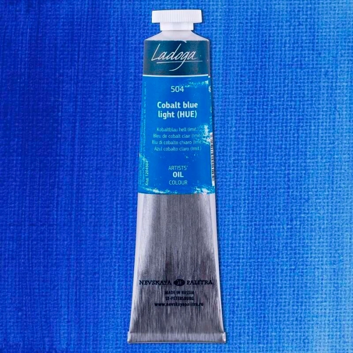 St. Petersburg Ladoga Yağlı Boya 46 ml. 504 Cobalt Blue Light (Hue)