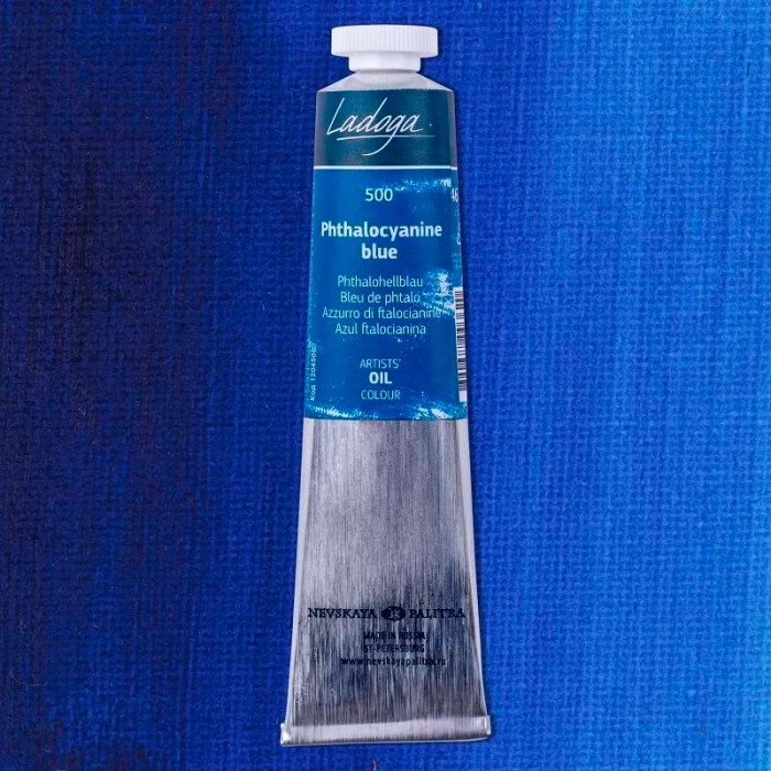 St. Petersburg Ladoga Yağlı Boya 46 ml. 500 Phthalocyanine Blue