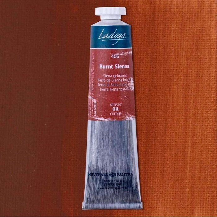 St. Petersburg Ladoga Yağlı Boya 46 ml. 406 Burnt Sienna