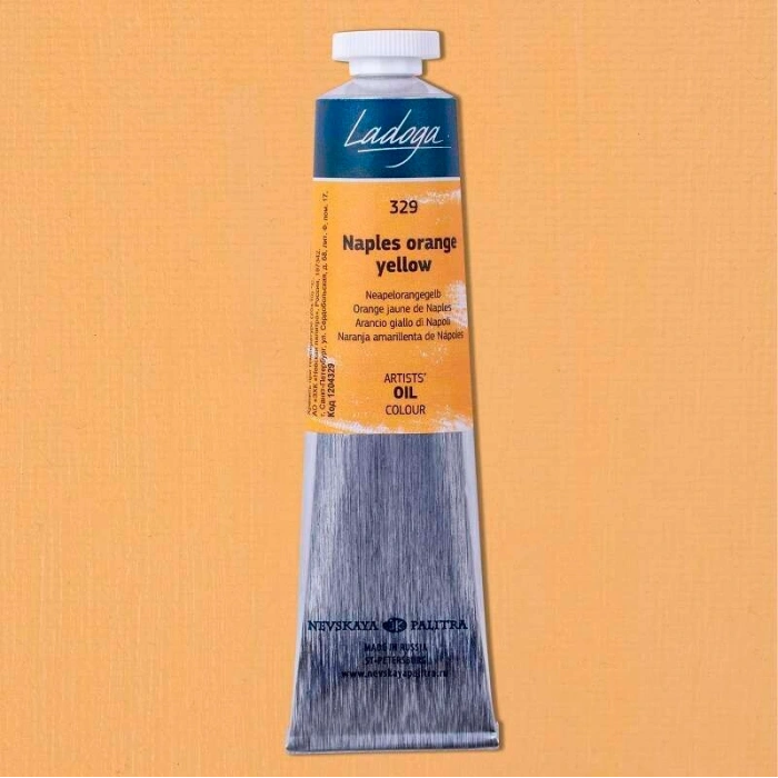 St. Petersburg Ladoga Yağlı Boya 46 ml. 329 Naples Orange-Yellow