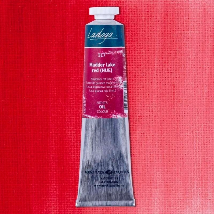 St. Petersburg Ladoga Yağlı Boya 46 ml. 317 Madder Lake Red (Hue)