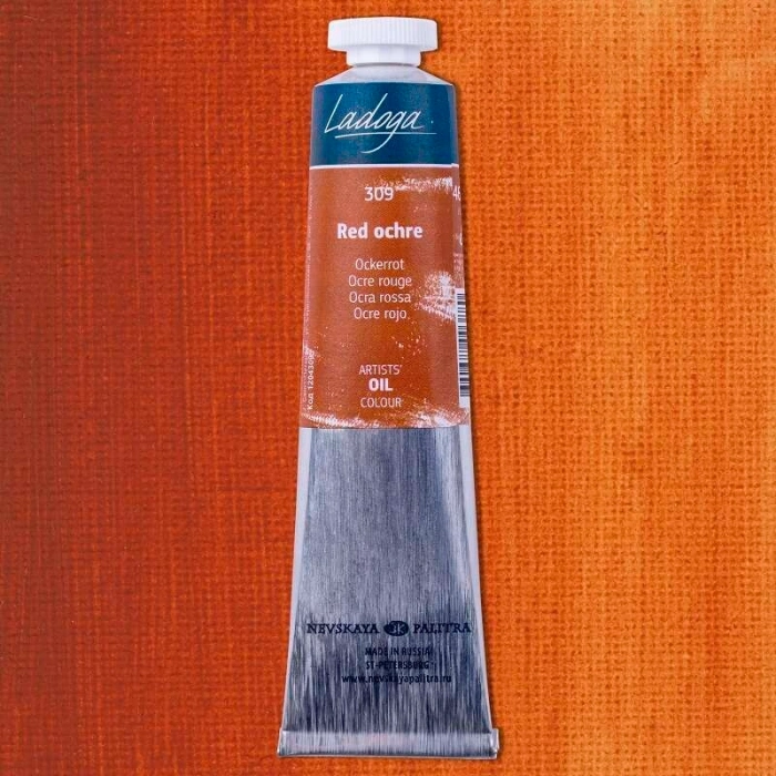 St. Petersburg Ladoga Yağlı Boya 46 ml. 309 Red Ochre