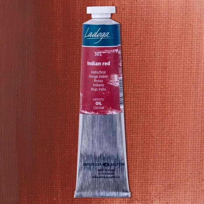 St. Petersburg Ladoga Yağlı Boya 46 ml. 301 Indian Red İol Colours Ladoga
