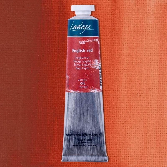 St. Petersburg Ladoga Yağlı Boya 46 ml. 300 English Red