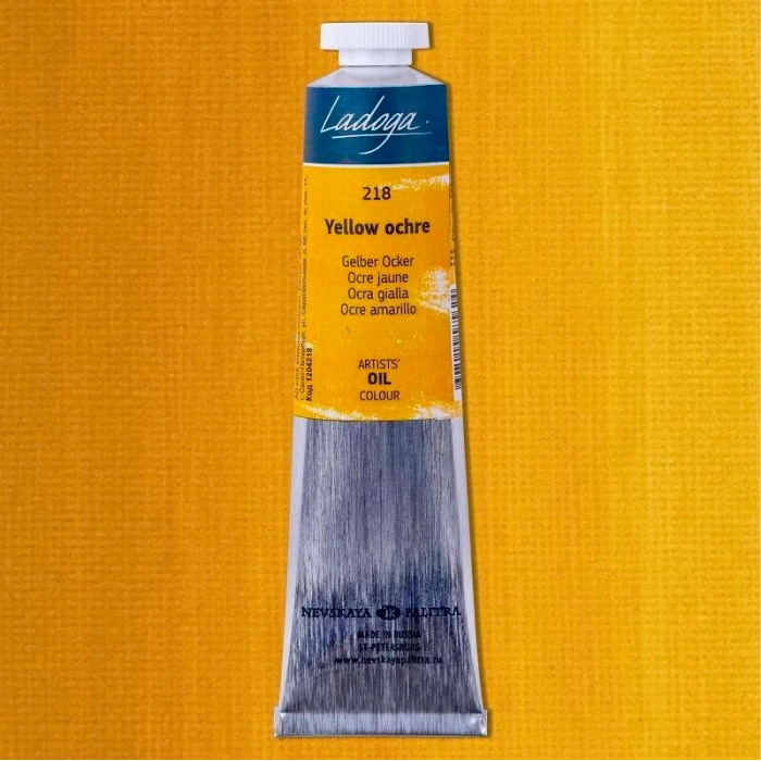St. Petersburg Ladoga Yağlı Boya 46 ml. 218 Yellow Ochre