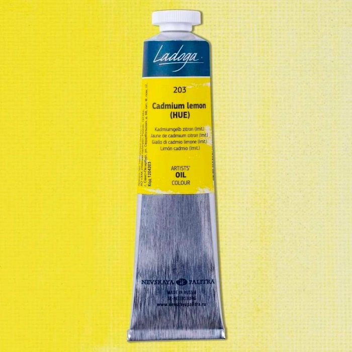 St. Petersburg Ladoga Yağlı Boya 46 ml. 203 Cadmium Lemon (Hue)