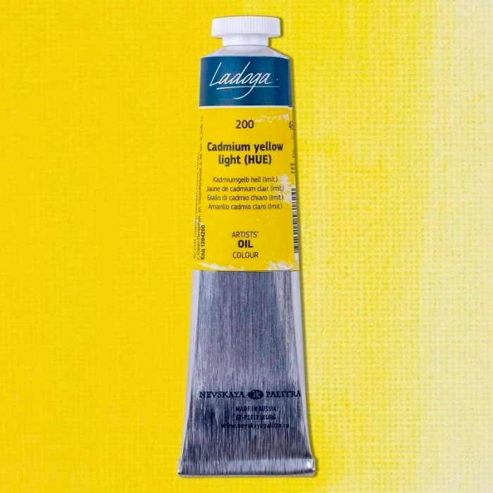 St. Petersburg Ladoga Yağlı Boya 46 ml. 200 Cadmium Yellow Light Hue