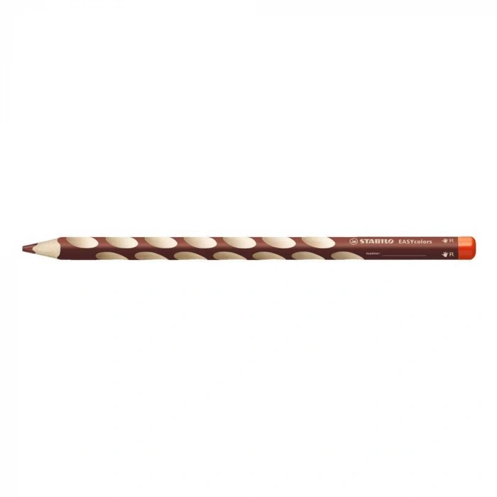 Stabilo Easy Colors Kuru Boya Kalemi Sağ El Kahverengi