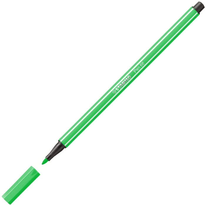 Stabilo Pen 68 Kalın Uçlu Keçeli Kalem 33 Açık Yeşil
