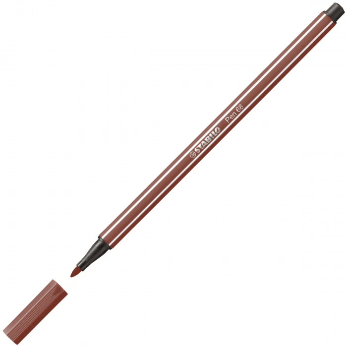 Stabilo Pen 68 Kalın Uçlu Keçeli Kalem 75 Koyu Haki