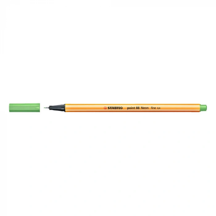 Stabilo Point 88 Keçeli Kalem 0.4 mm Floresan Elma Yeşili