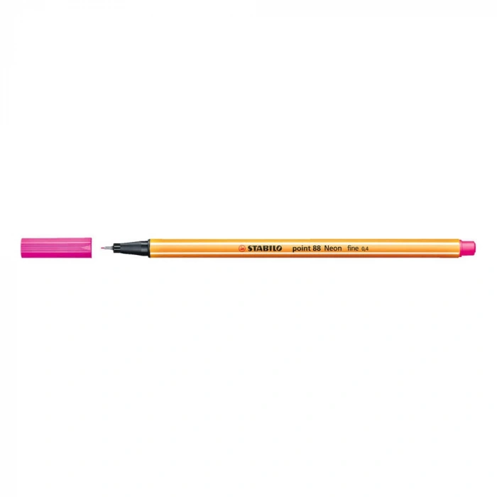 Stabilo Point 88 Keçeli Kalem 0.4 mm Floresan Pembe