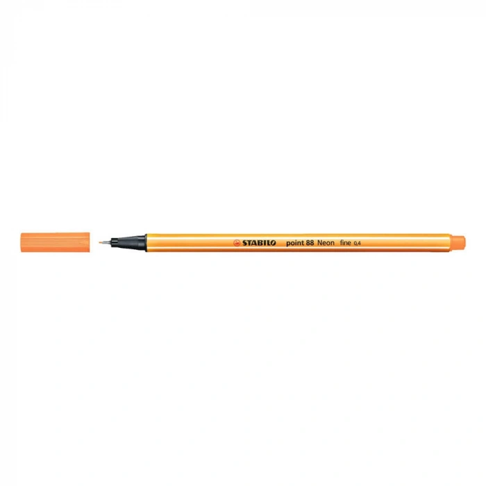 Stabilo Point 88 Keçeli Kalem 0.4 mm Floresan Turuncu