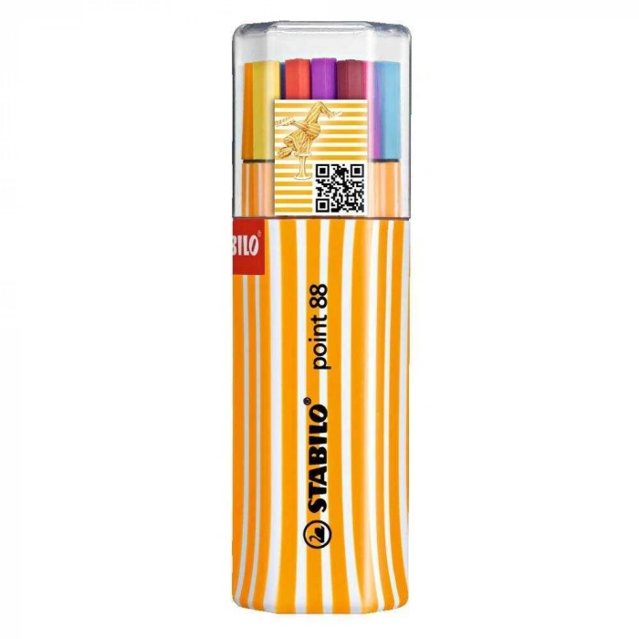 Stabilo Point 88 Şeffaf Paket 20li