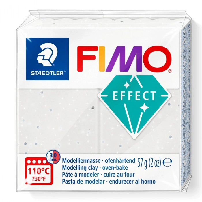 Staedtler Fimo Effect Polimer Kil 3 Stone White Granite