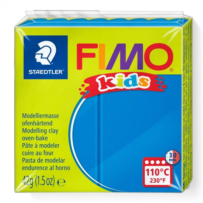 Staedtler Fimo Kids Yumuşak Polimer Kil 3 Blue