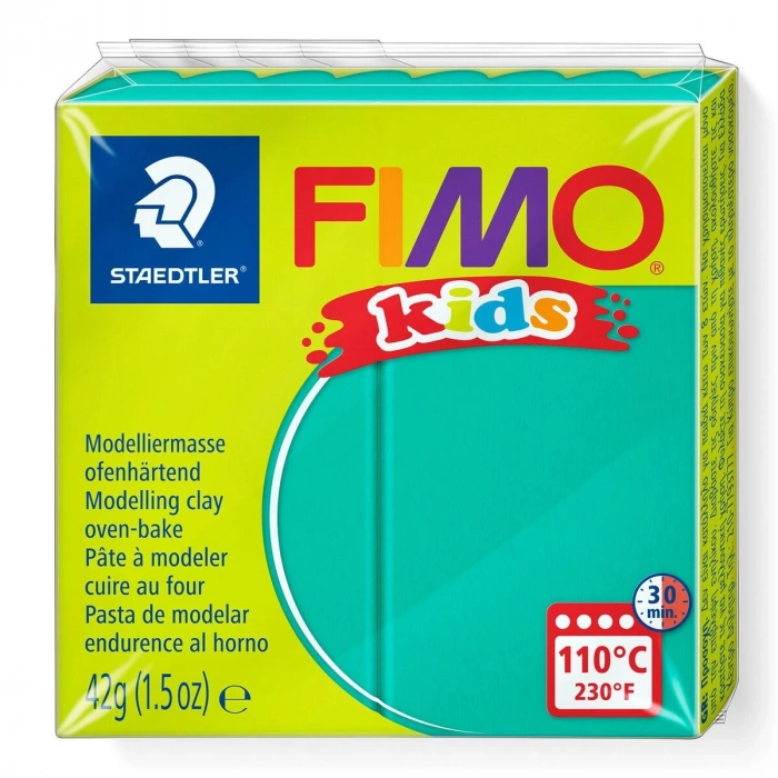 Staedtler Fimo Kids Yumuşak Polimer Kil 5 Green