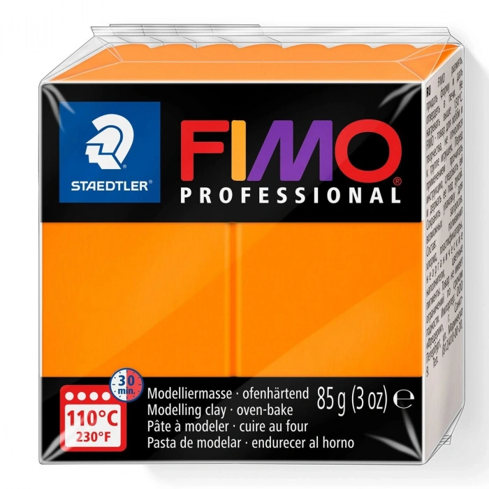 Staedtler Fimo Professional Polimer Kil 85 gr. 4 Turuncu