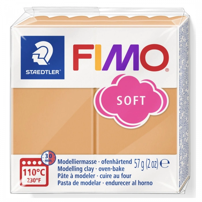 Staedtler Fimo Soft Polimer Kil T41 Papaya Sorbet