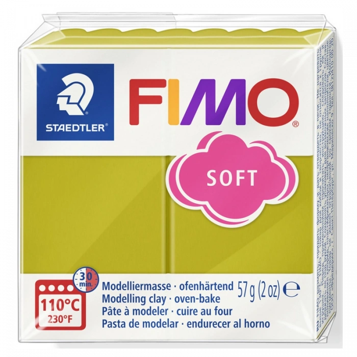 Staedtler Fimo Soft Polimer Kil T51 Grass Green