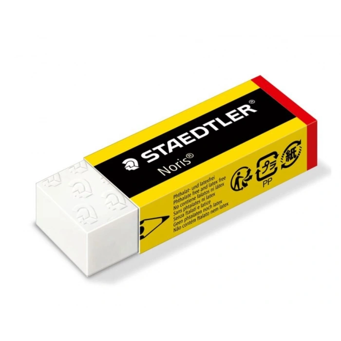 Staedtler Noris Beyaz Silgi 65x23x13 mm.