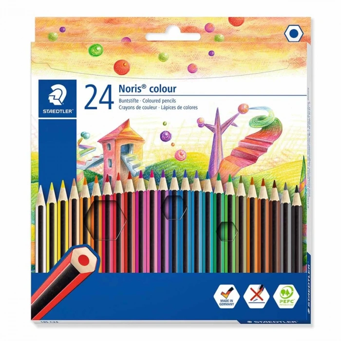 Staedtler Noris Colour Kuru Boya 24lü 185C24