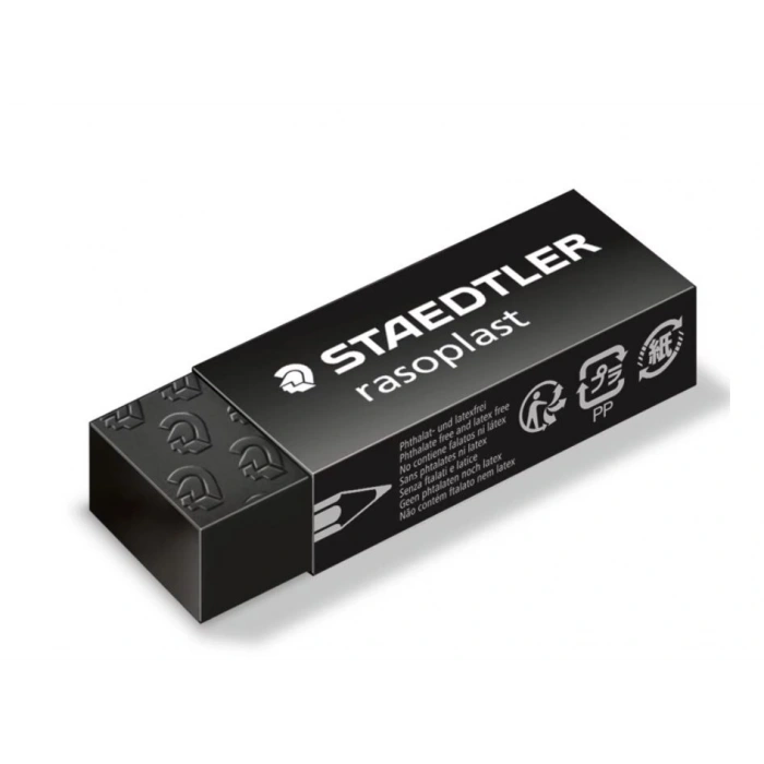 Staedtler Rasoplast Siyah Silgi 65x23x13 mm.