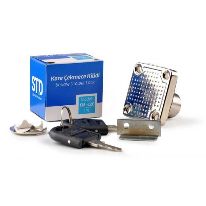 STD KARE ÇEKMECE KİLİDİ