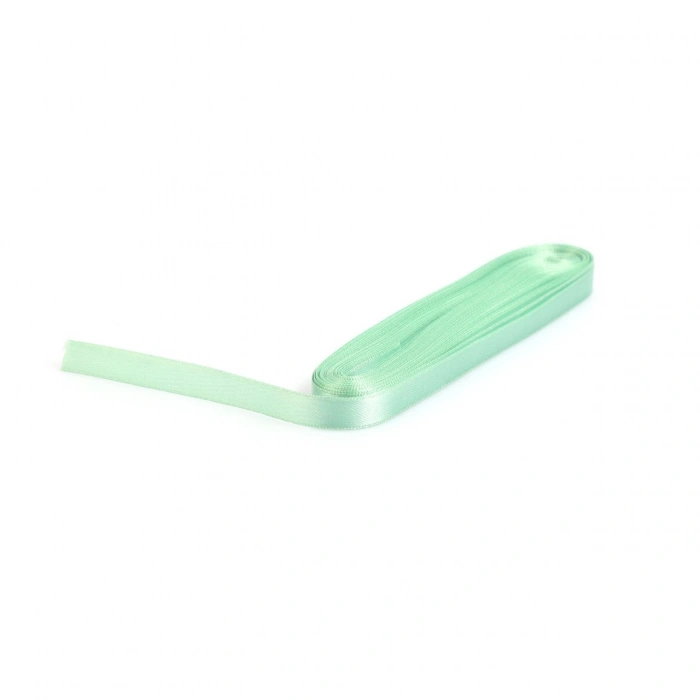 Su Yeşili Saten Kurdele 1 Cm