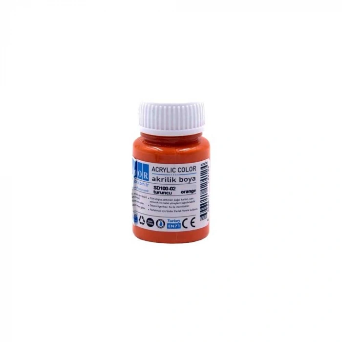 Südor Akrilik Boya 40 ml Turuncu.
