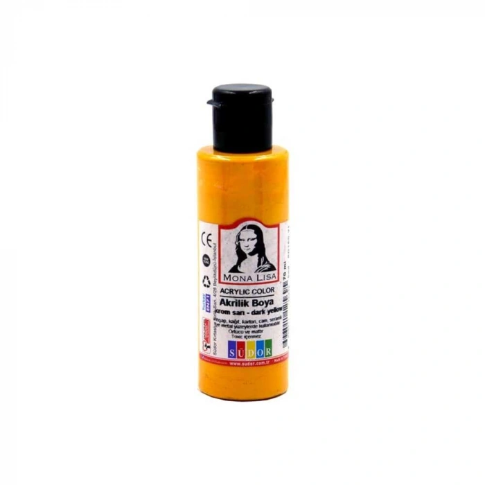 Südor Akrilik Boya 70 ml Krom Sarı