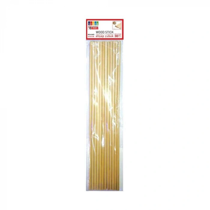 Südor Çubuk Ahşap 30lu 30 cm x 3 mm