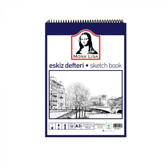 Südor Eskiz Defteri A3 120 gr 50 Yaprak