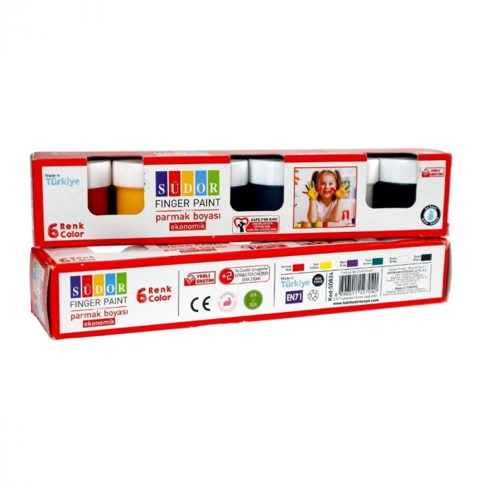 Südor Parmak Boyası Set 6x20ml Ekonomik