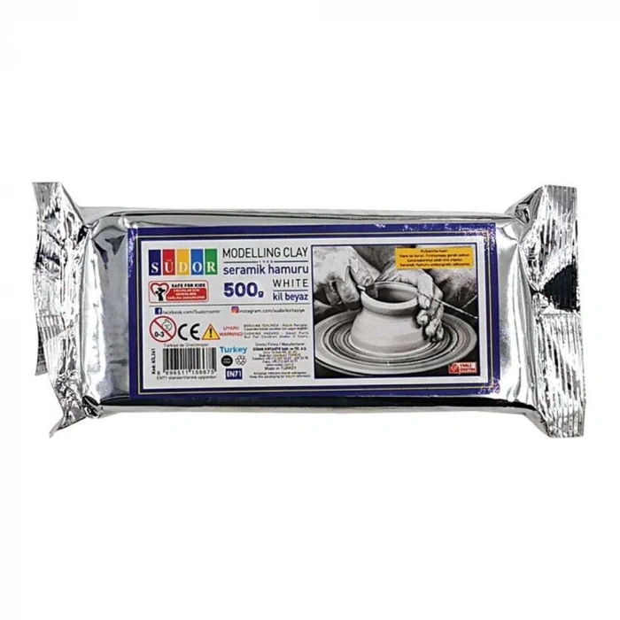 Südor Seramik Kil 500Gr Beyaz Kil-261