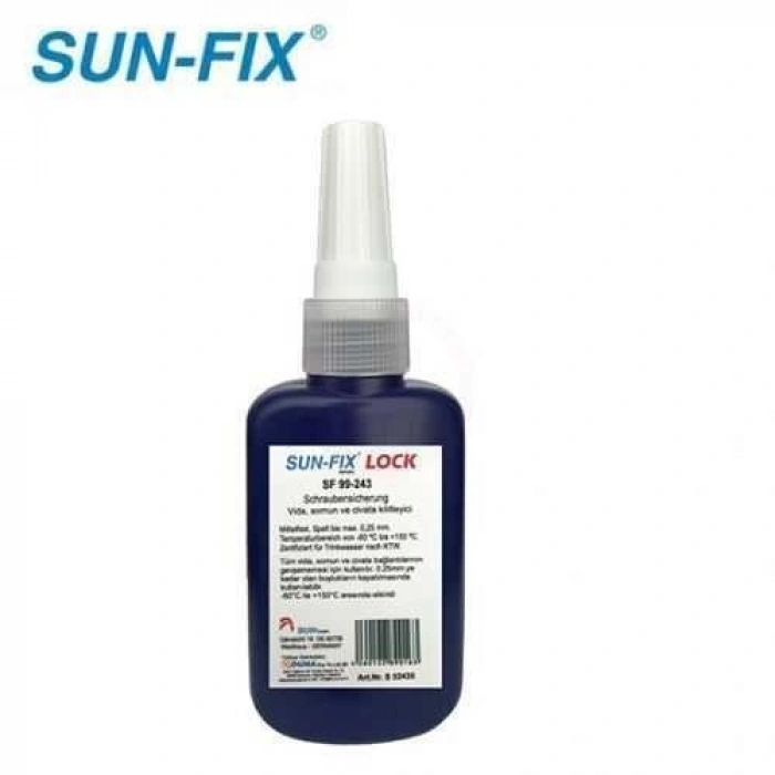 Sun-Fix Cıvata Sabitleyici, 50ml (LOCK SF 99-270)