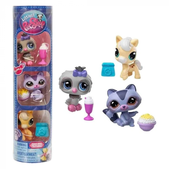 Sunman Littlest Pet Shop Figür Minişler Tüpte Evcil Hayvanlar