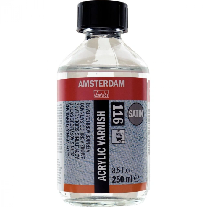 Talens Amsterdam Acrylic Varnish Saten 116 Akrilik Boya Verniği Saten 250 ml.