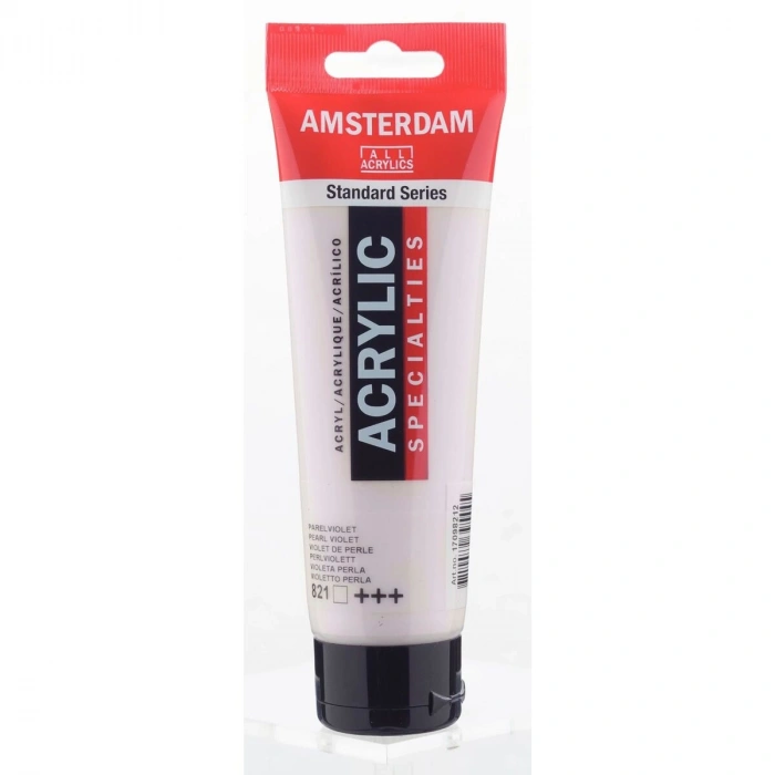 Talens Amsterdam Akrilik Boya 120 ml. 821 Pearl Violet