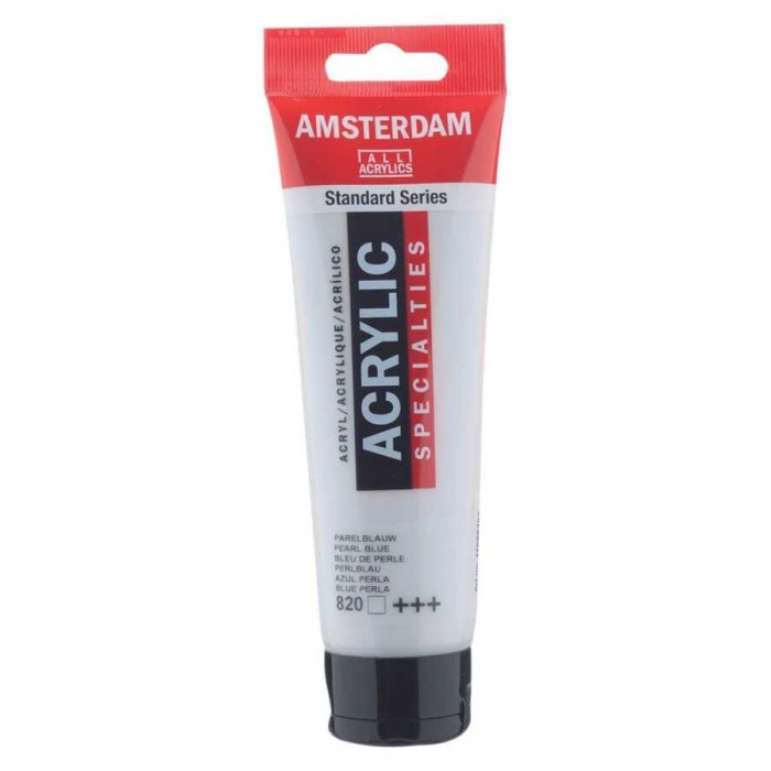 Talens Amsterdam Akrilik Boya 120 ml. 820 Pearl Blue