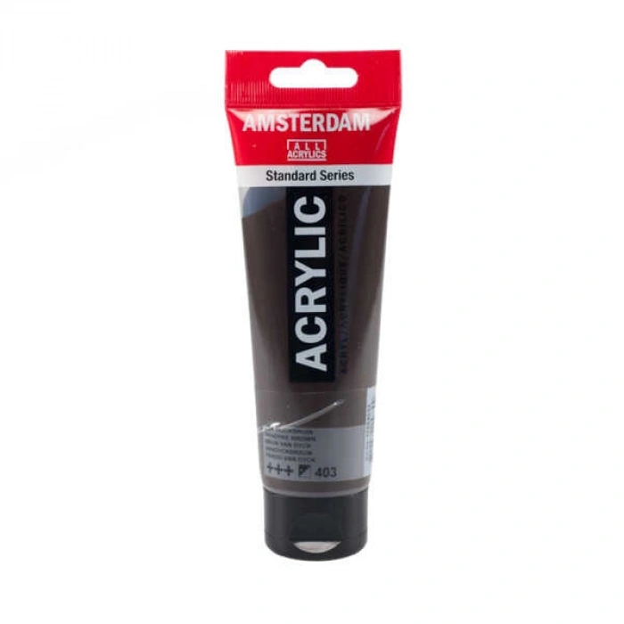 Talens Amsterdam Akrilik Boya 120 ml. 403 Vandyke Brown